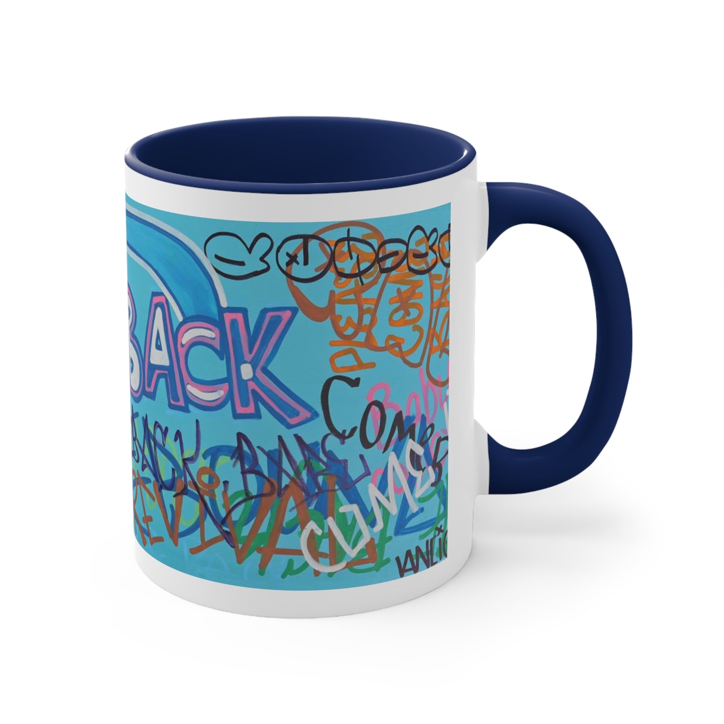 Arte Of The Comeback Accent Coffee Mug