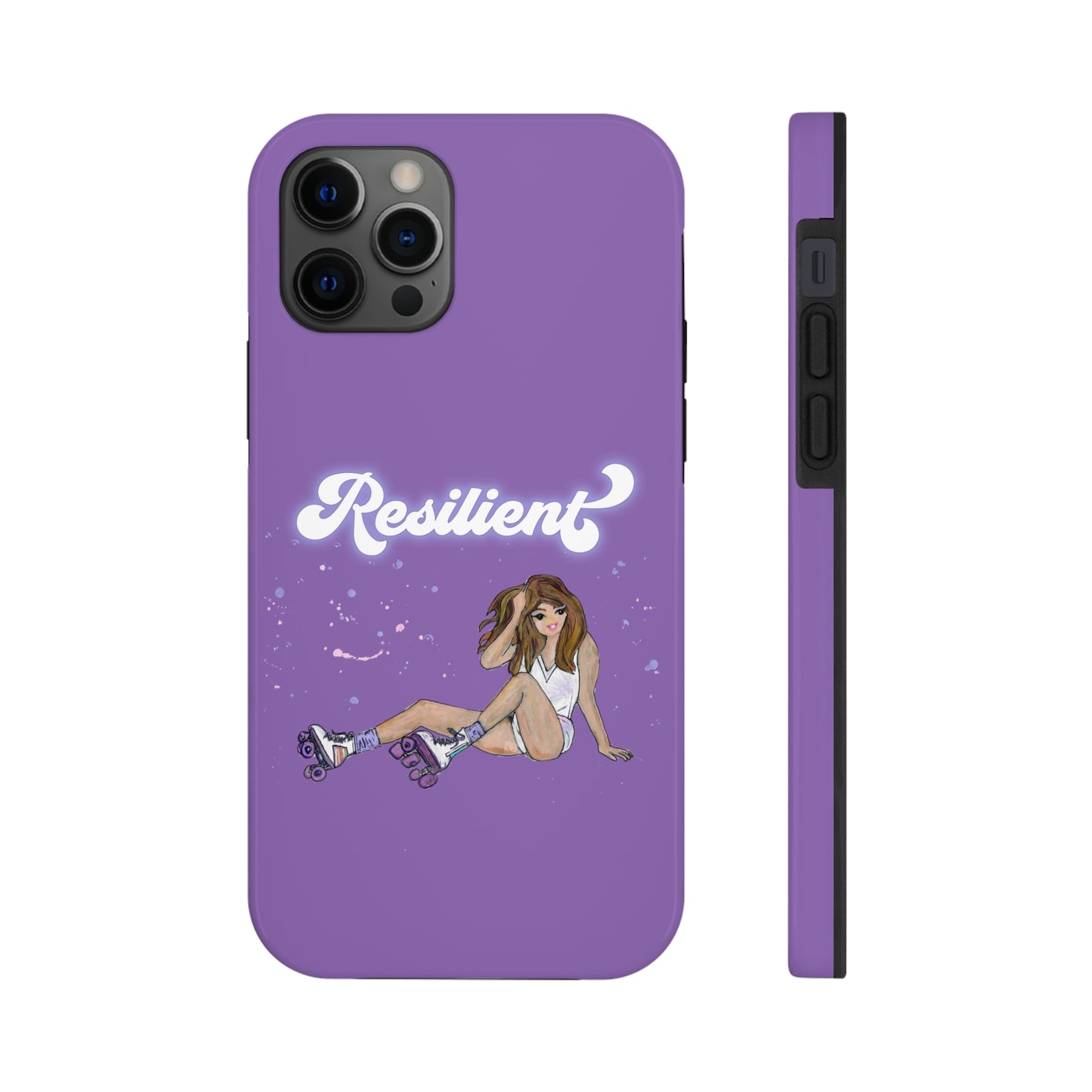 Resilient - Purple Tough Phone Case