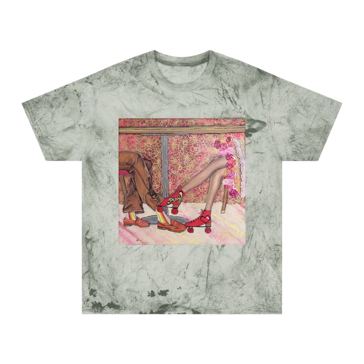 Skate Flirtsies Unisex Color Blast T-Shirt