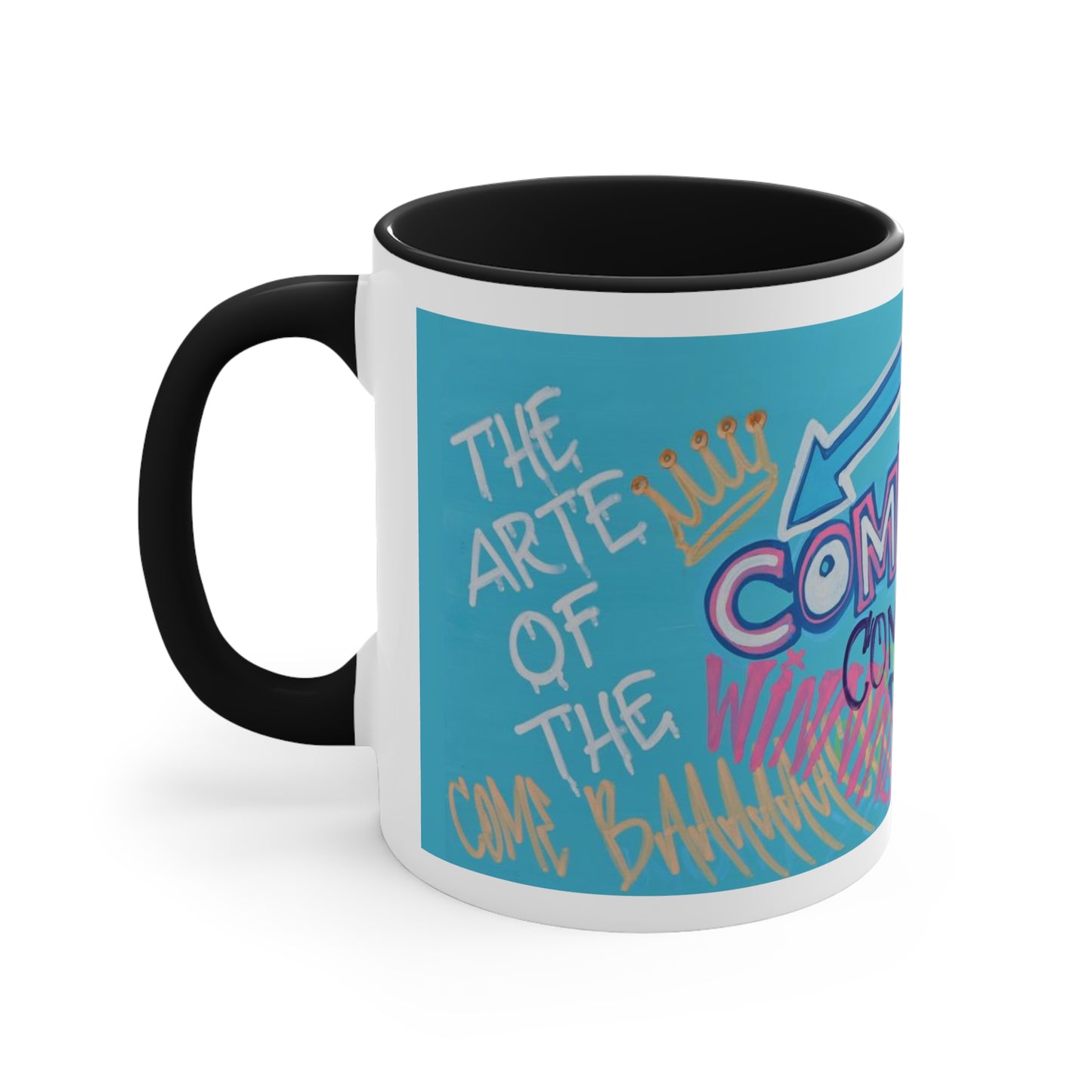 Arte Of The Comeback Accent Coffee Mug