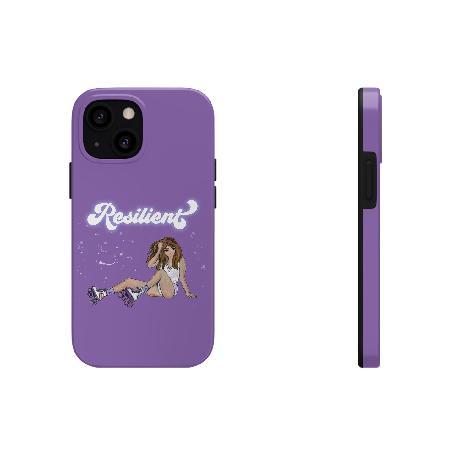 Resilient - Purple Tough Phone Case