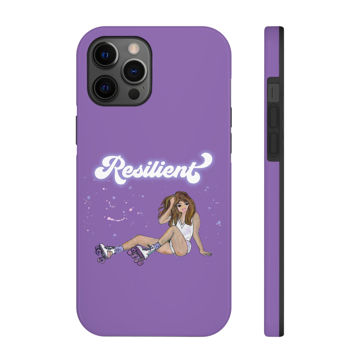 Resilient - Purple Tough Phone Case