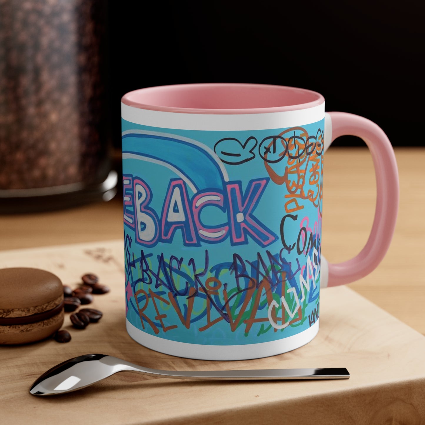 Arte Of The Comeback Accent Coffee Mug