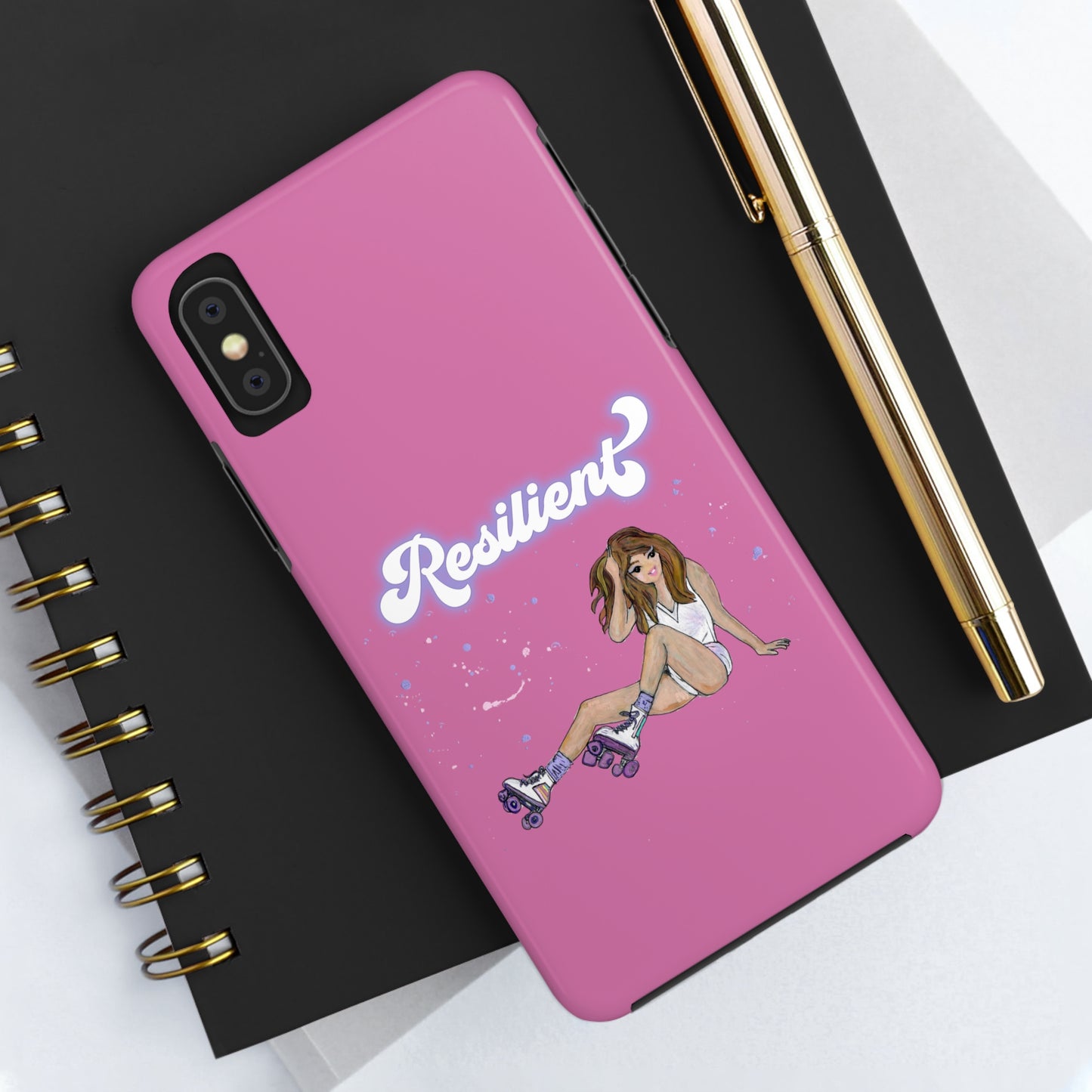 Resilient - Pink Tough Phone Case