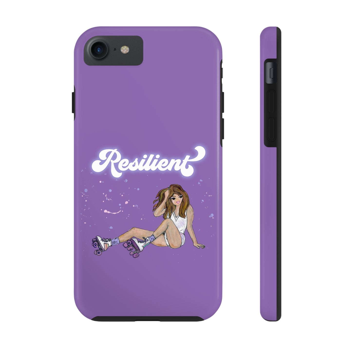 Resilient - Purple Tough Phone Case