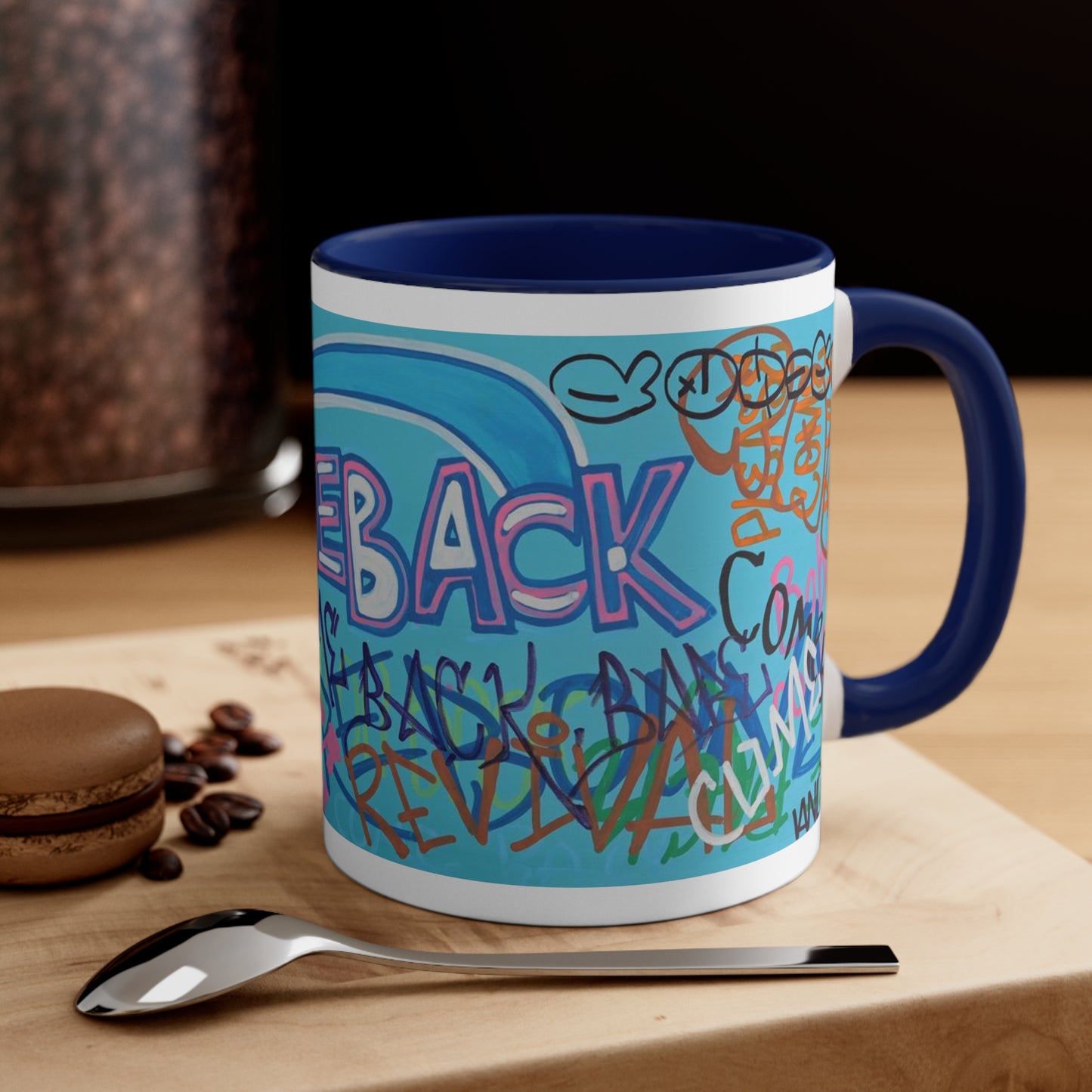 Arte Of The Comeback Accent Coffee Mug