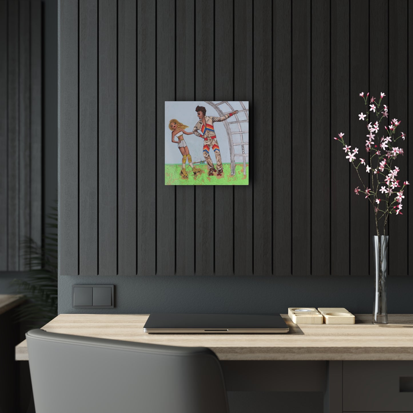Love And The Jungle Gym Acrylic Print