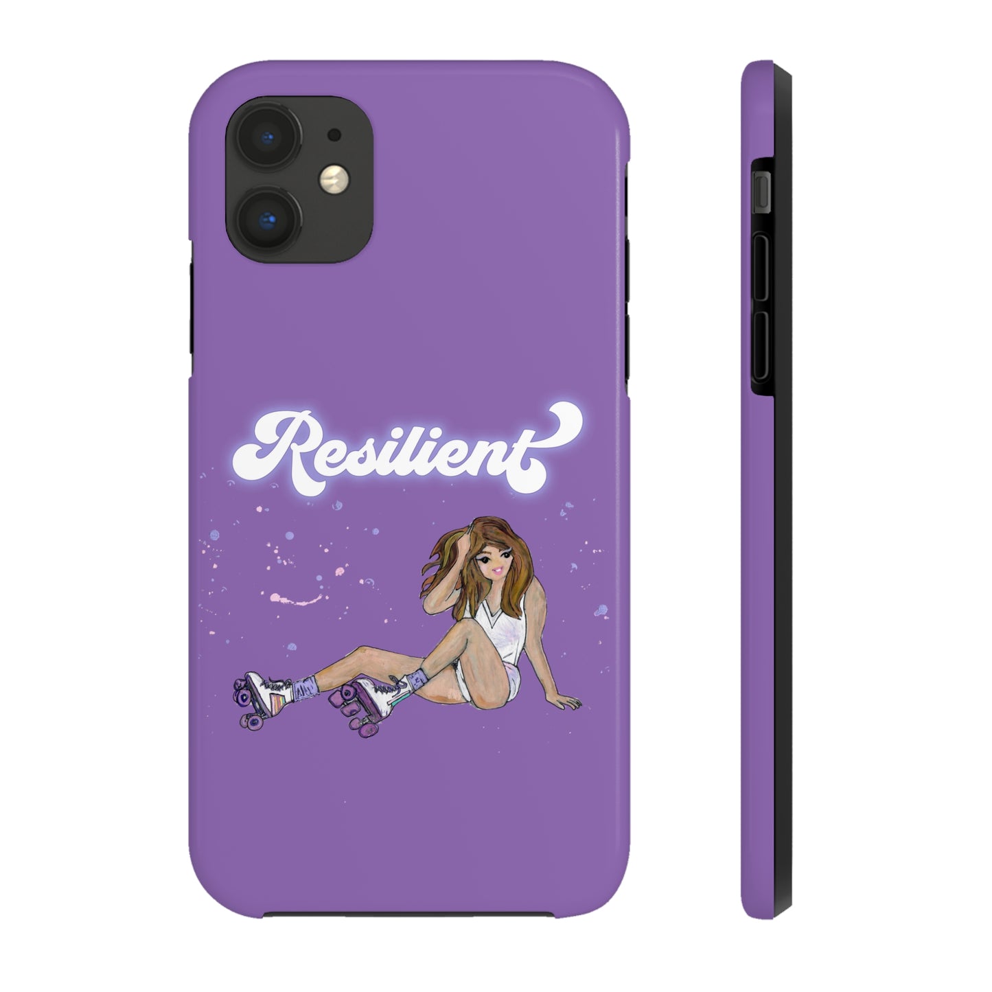 Resilient - Purple Tough Phone Case