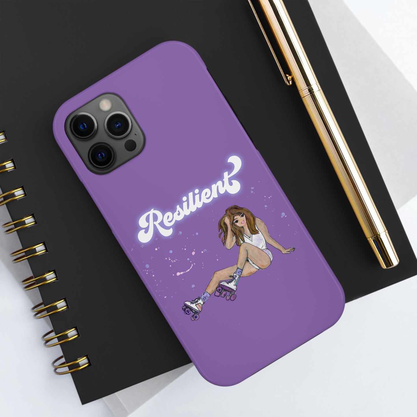 Resilient - Purple Tough Phone Case