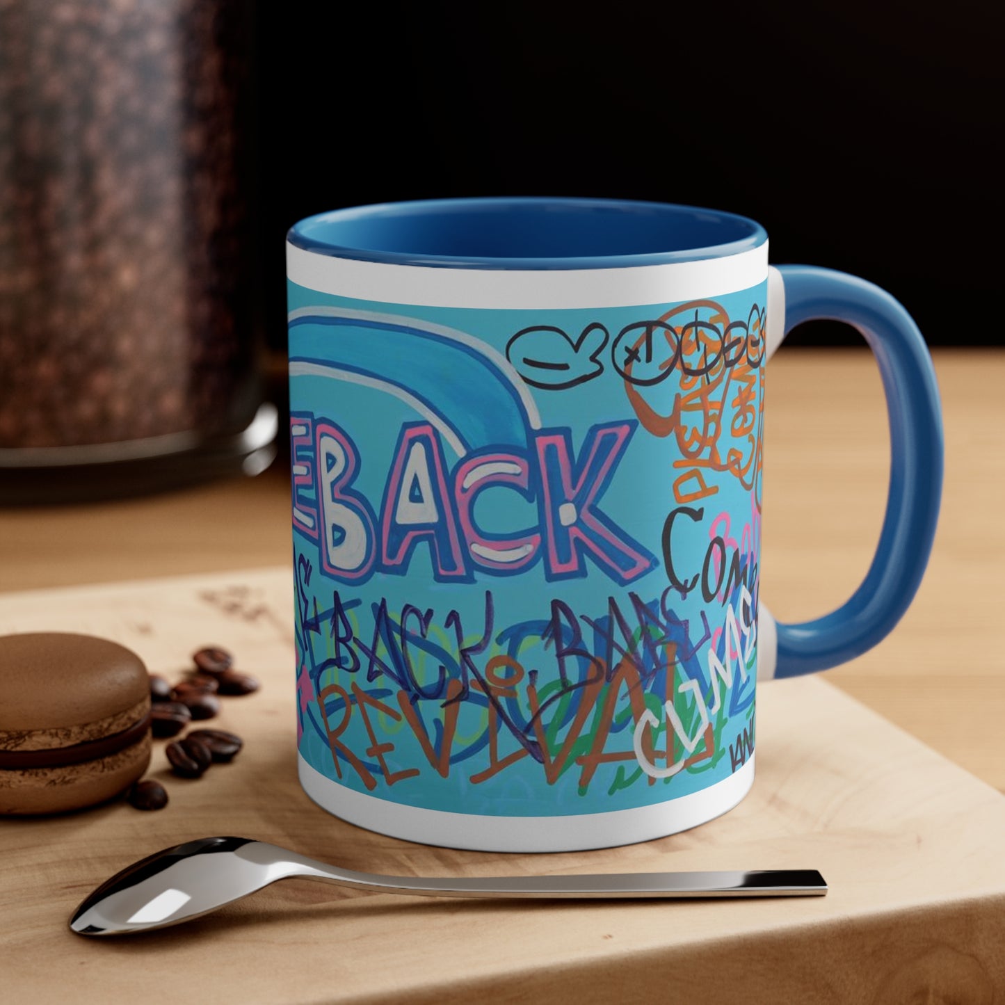 Arte Of The Comeback Accent Coffee Mug