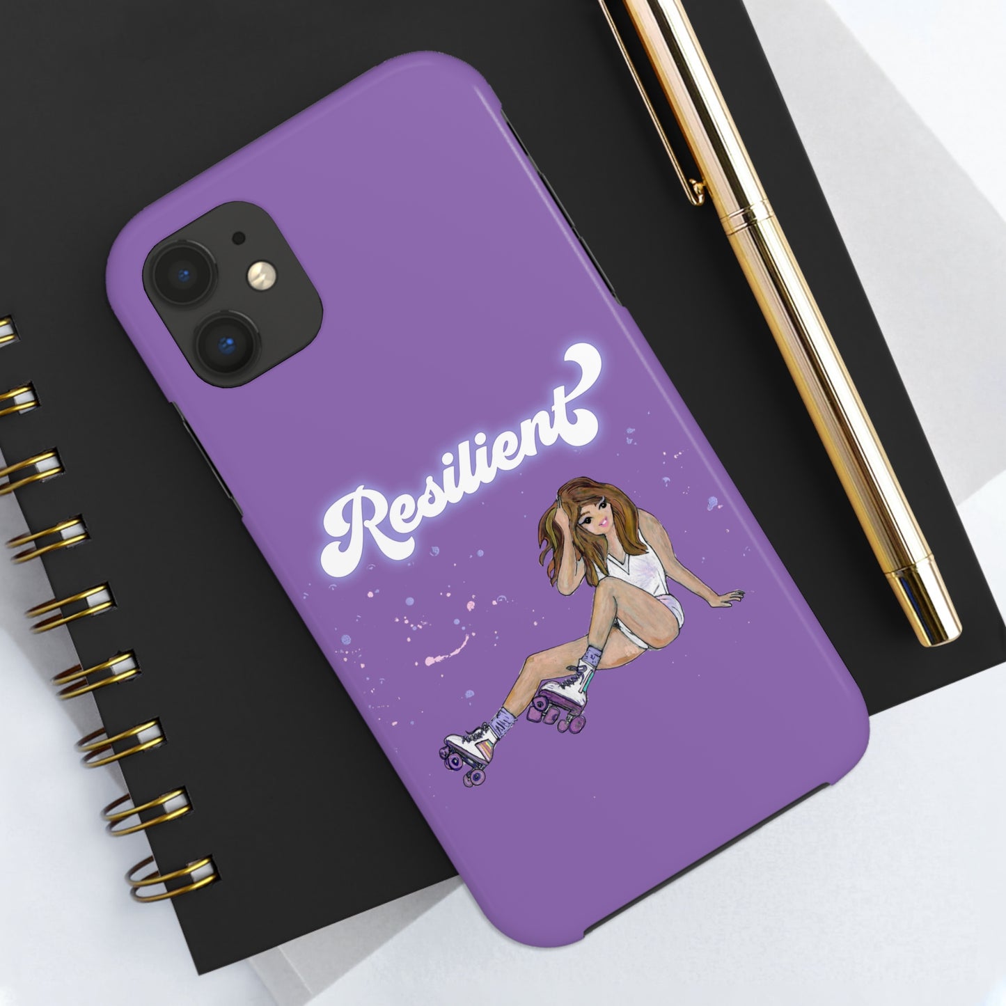 Resilient - Purple Tough Phone Case
