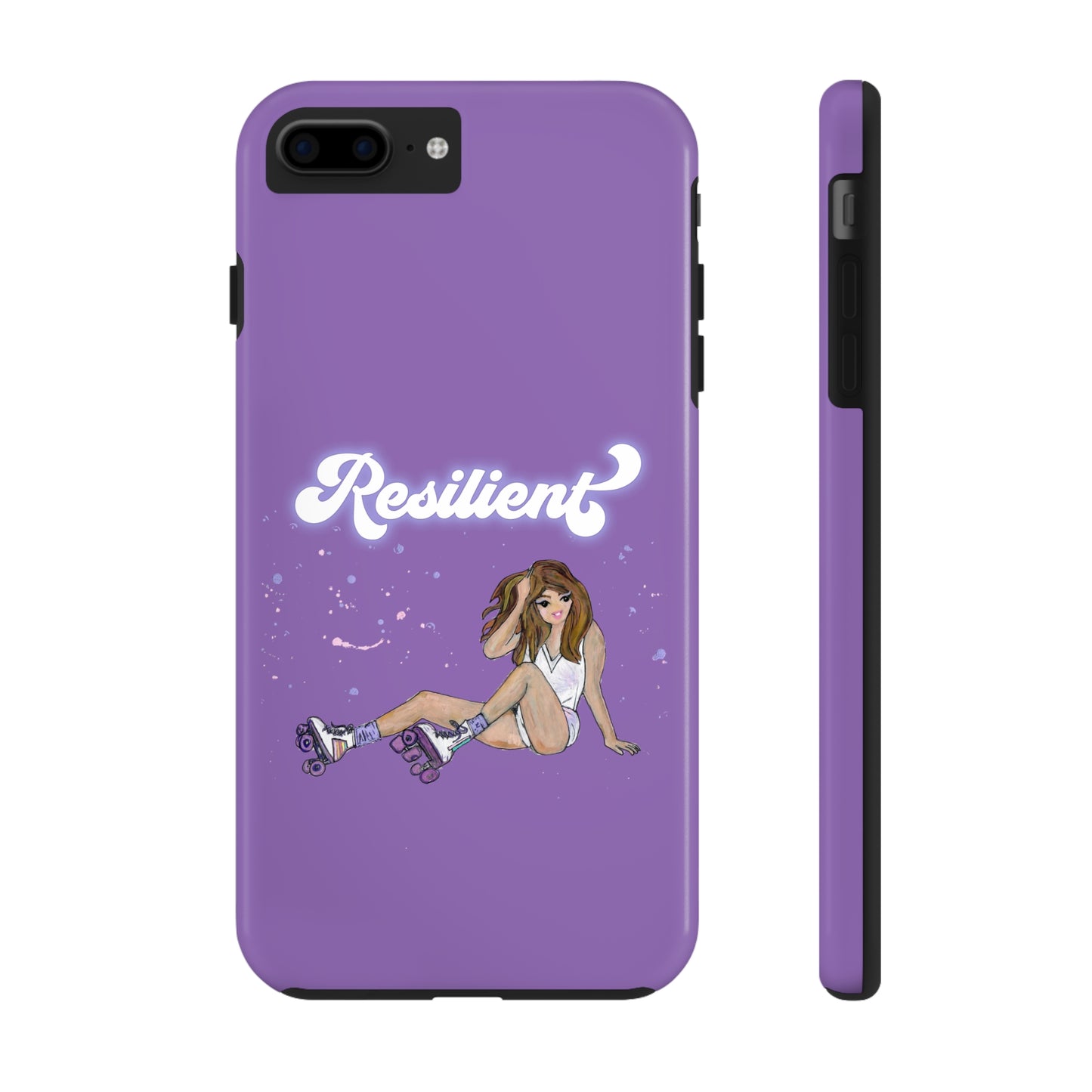 Resilient - Purple Tough Phone Case