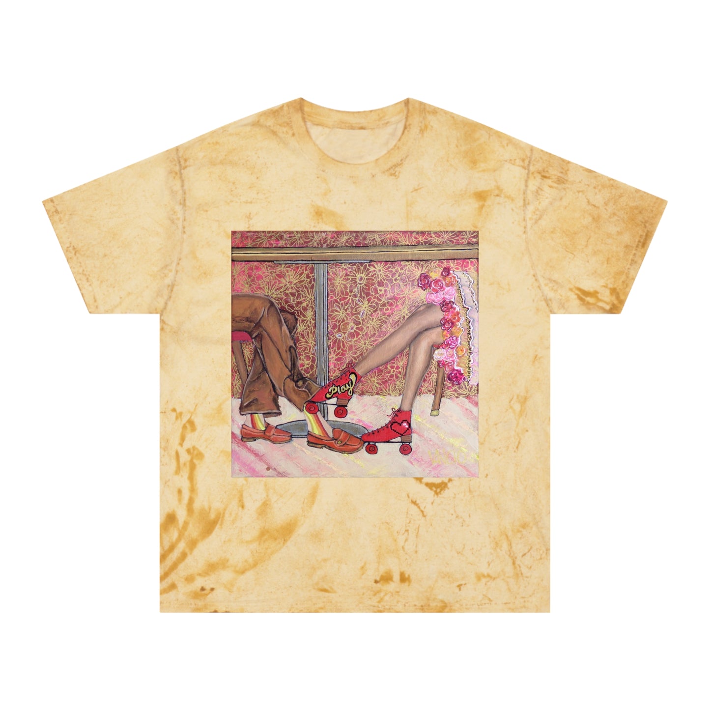 Skate Flirtsies Unisex Color Blast T-Shirt