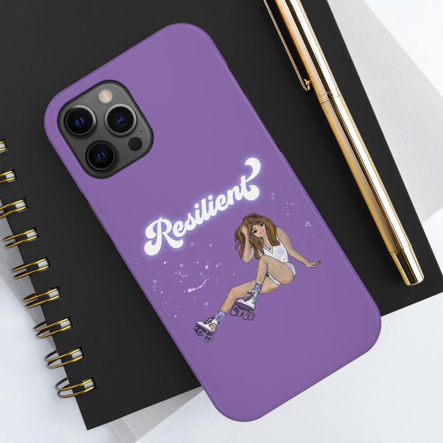 Resilient - Purple Tough Phone Case