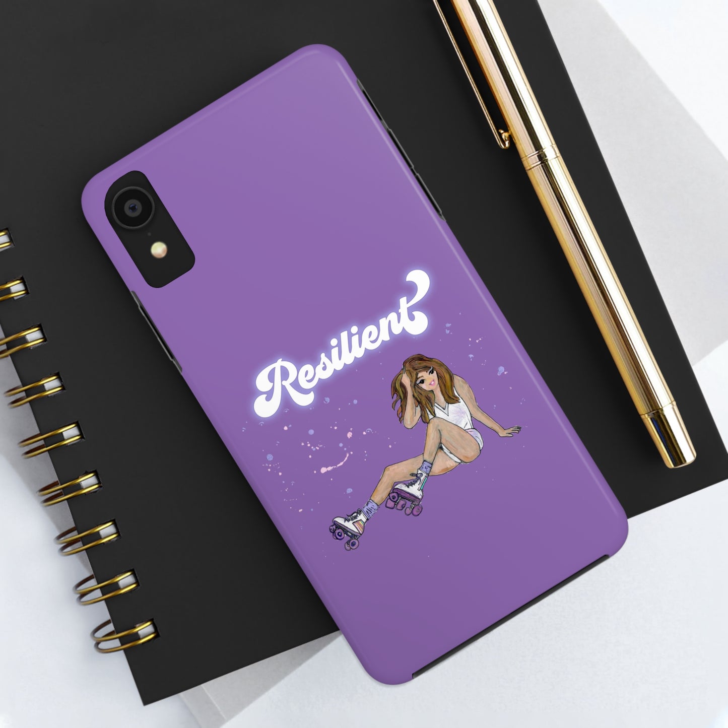 Resilient - Purple Tough Phone Case