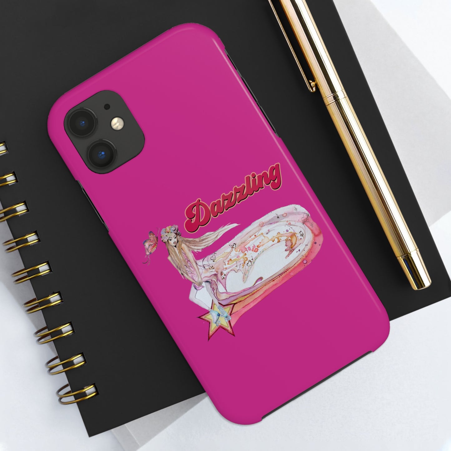 Dazzling - Magenta Tough Phone Case