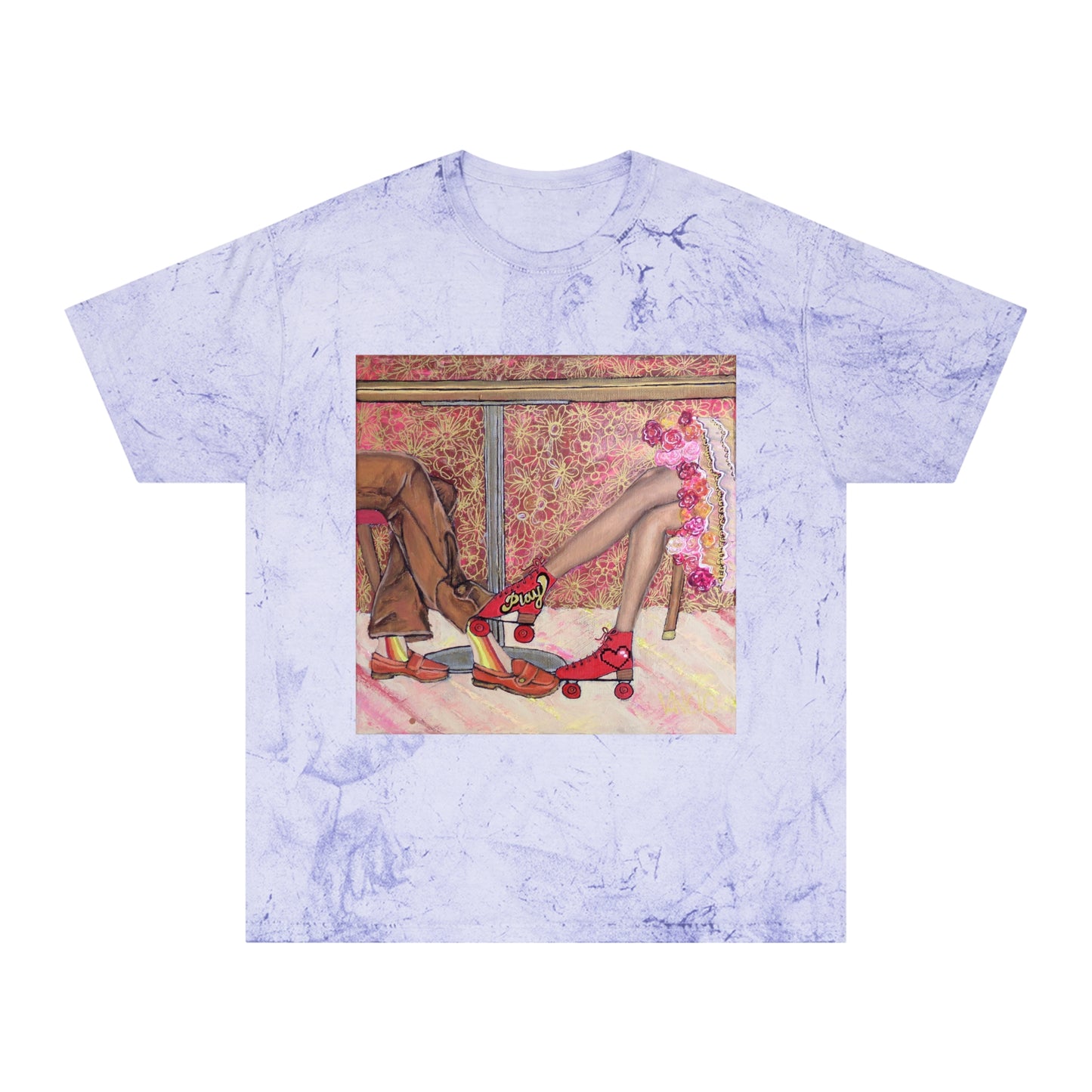 Skate Flirtsies Unisex Color Blast T-Shirt