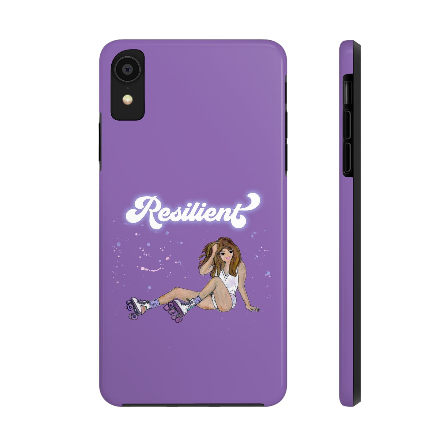 Resilient - Purple Tough Phone Case