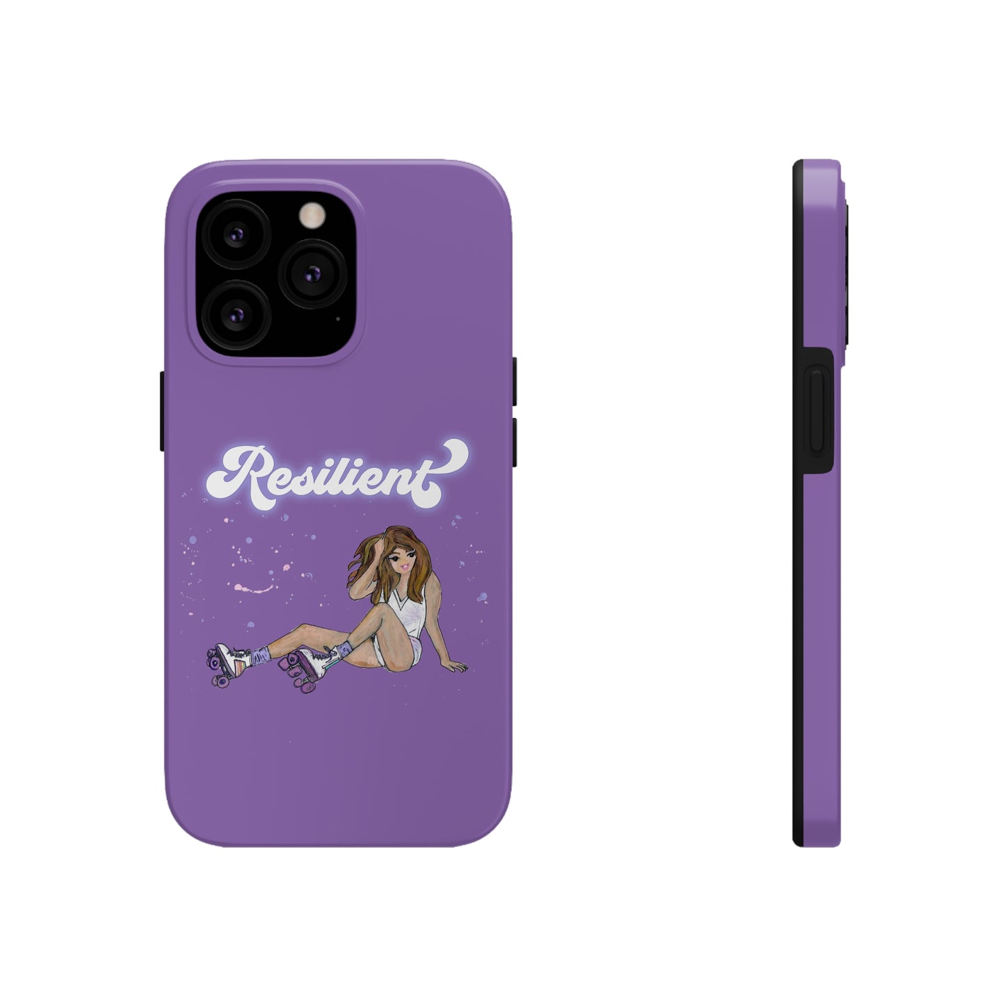 Resilient - Purple Tough Phone Case