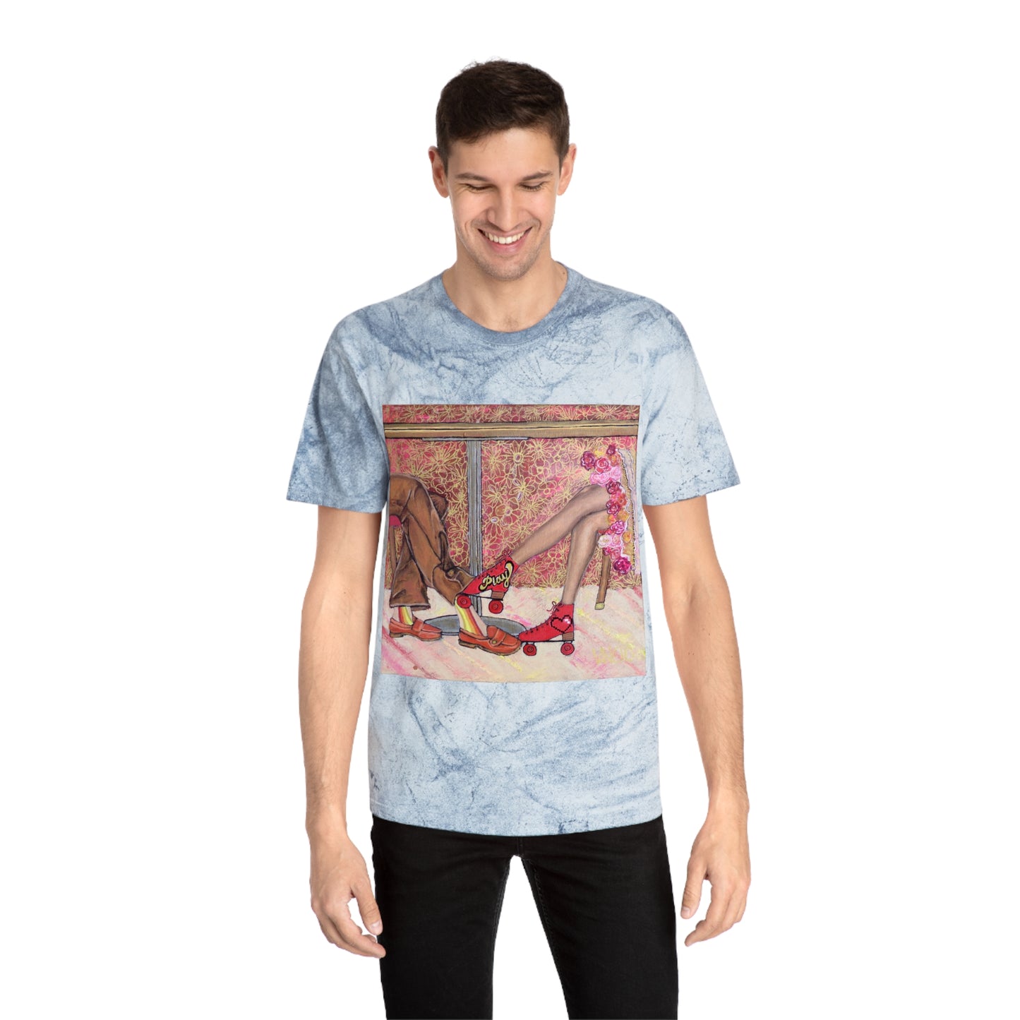 Skate Flirtsies Unisex Color Blast T-Shirt