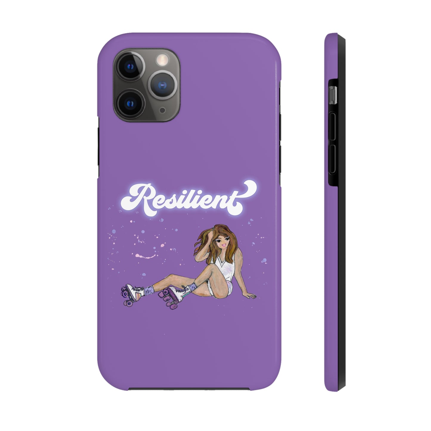 Resilient - Purple Tough Phone Case