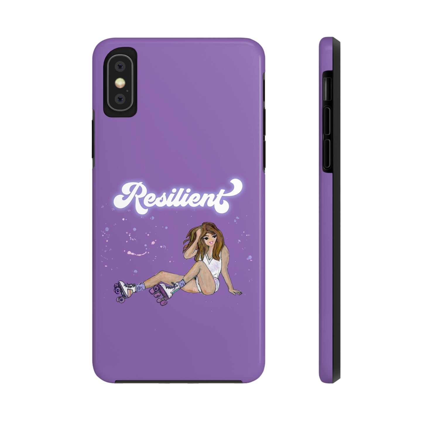 Resilient - Purple Tough Phone Case