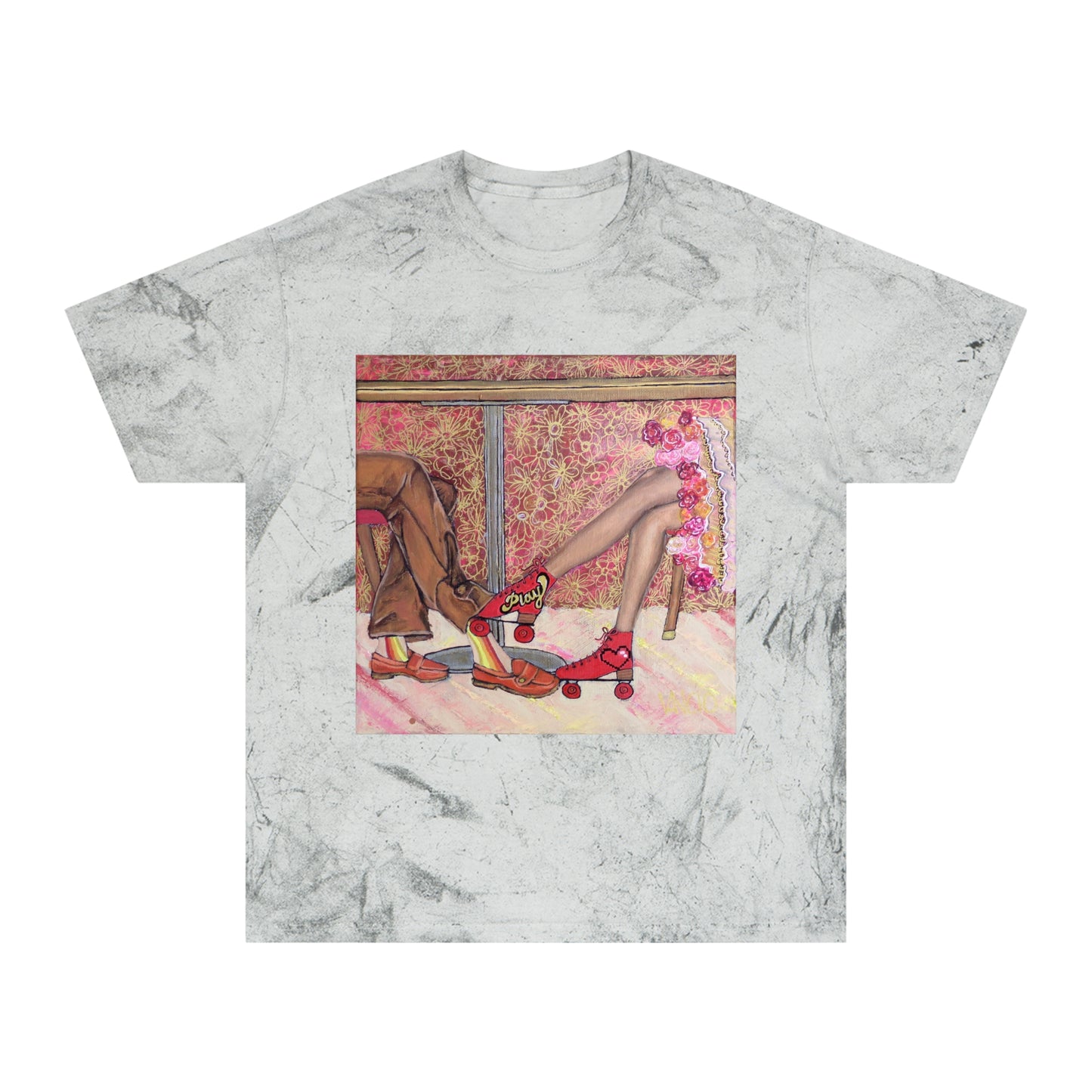 Skate Flirtsies Unisex Color Blast T-Shirt