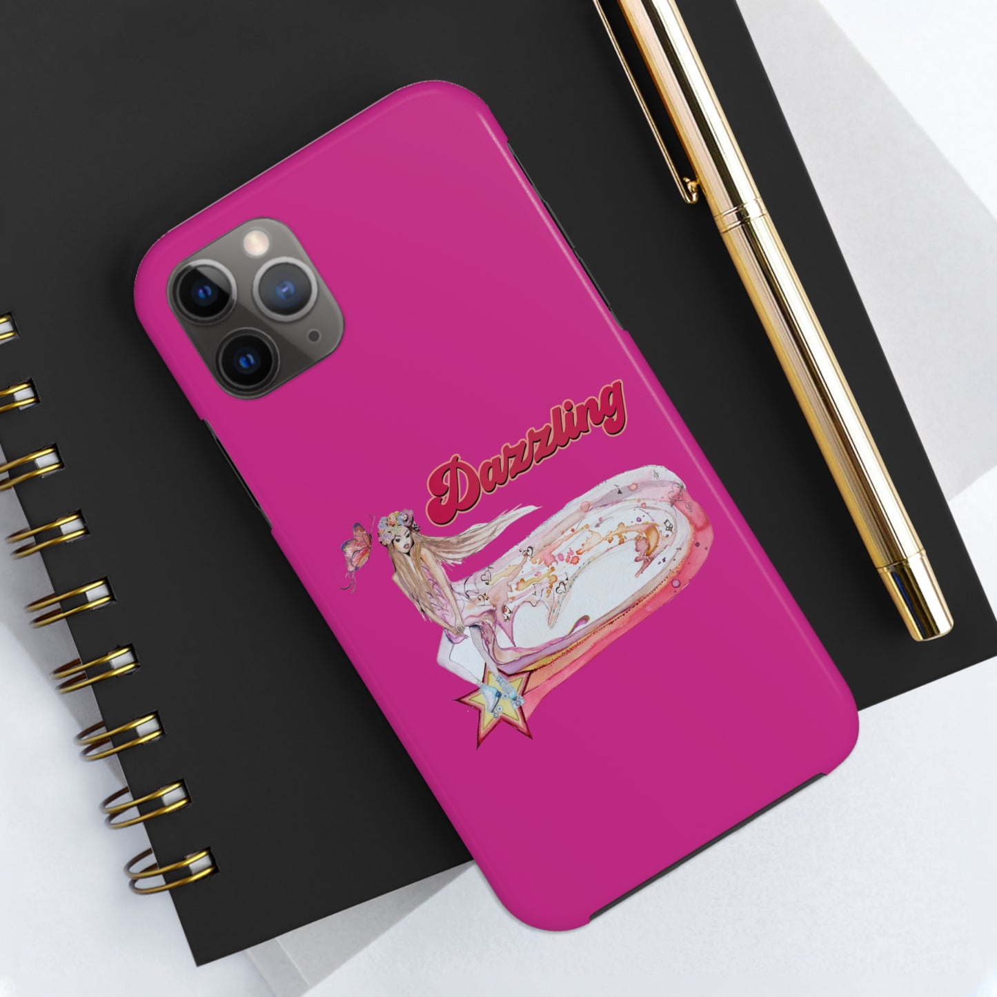 Dazzling - Magenta Tough Phone Case