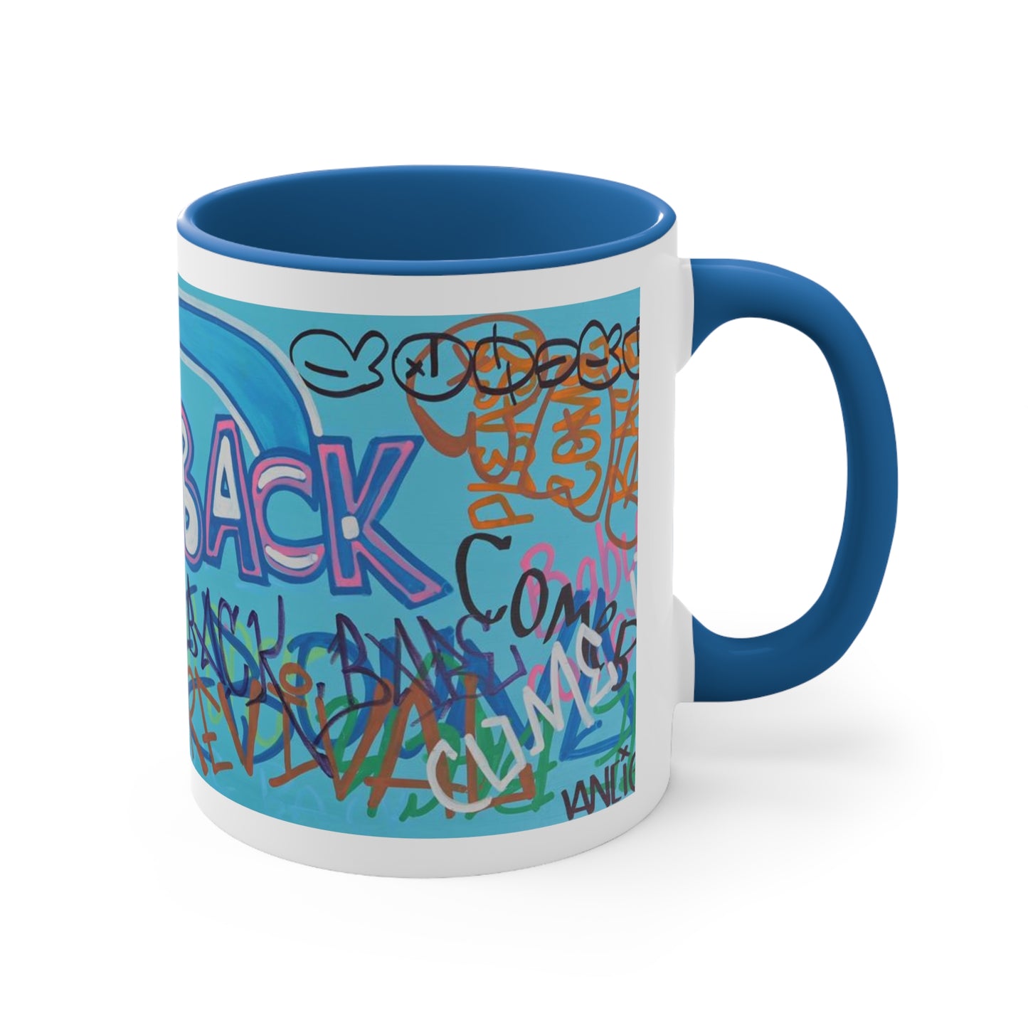 Arte Of The Comeback Accent Coffee Mug