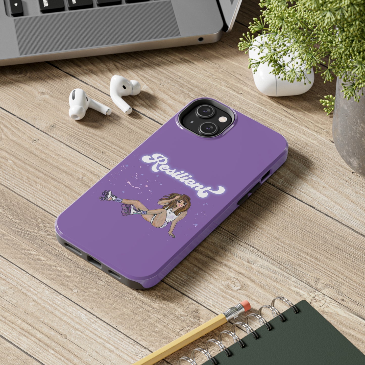 Resilient - Purple Tough Phone Case