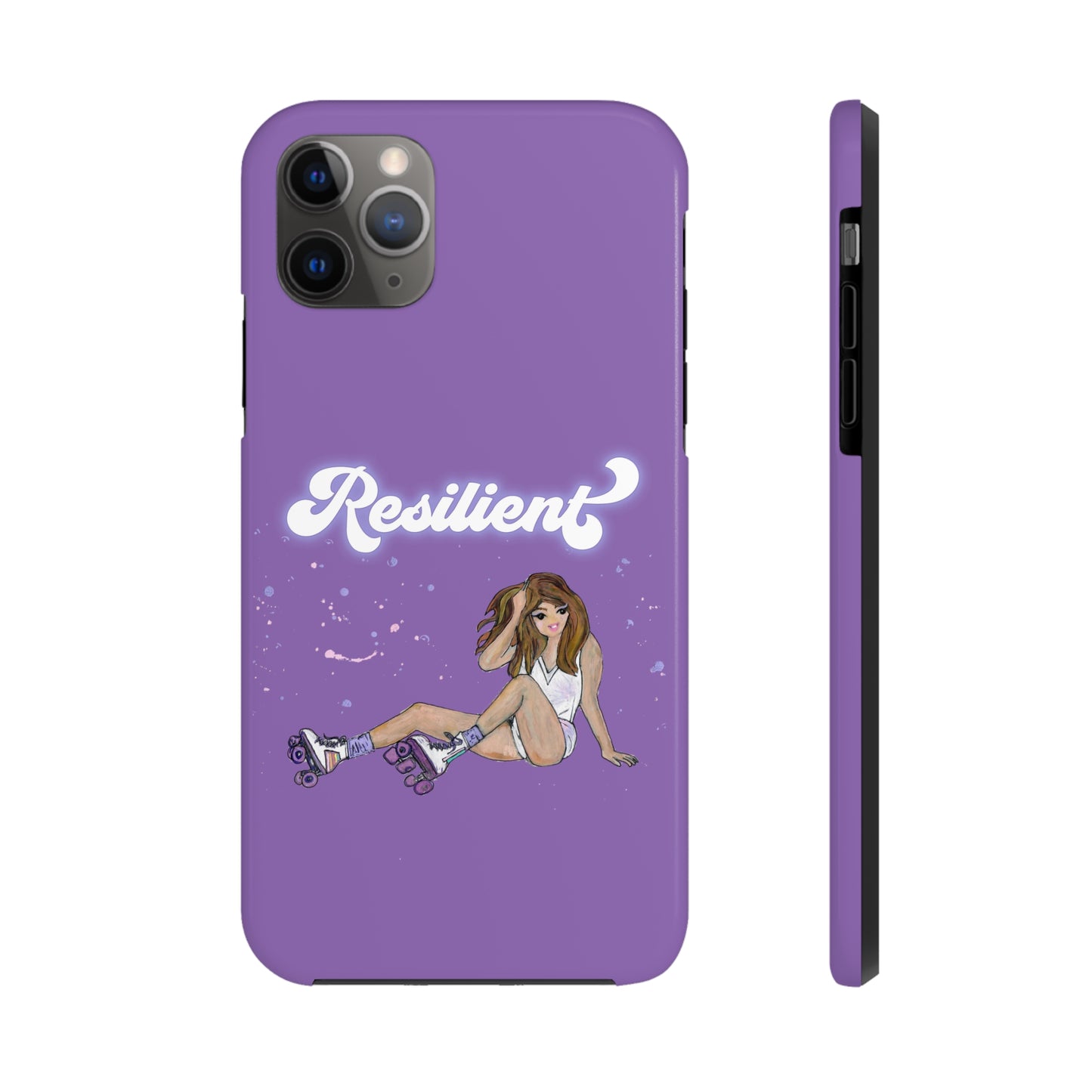 Resilient - Purple Tough Phone Case