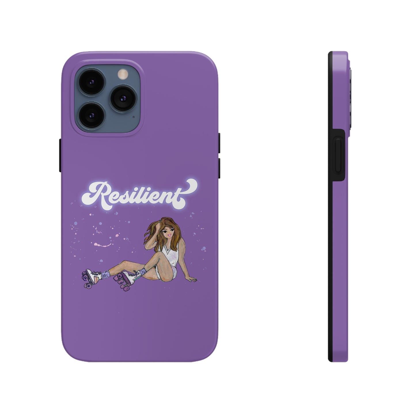Resilient - Purple Tough Phone Case