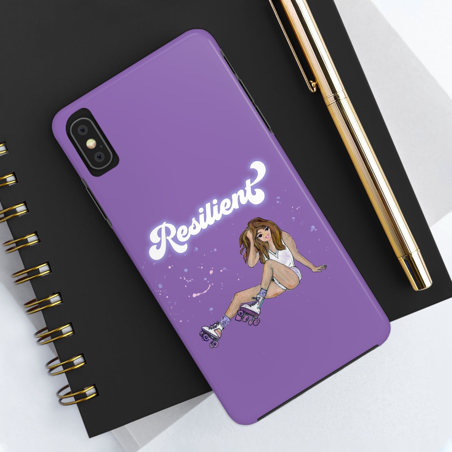 Resilient - Purple Tough Phone Case