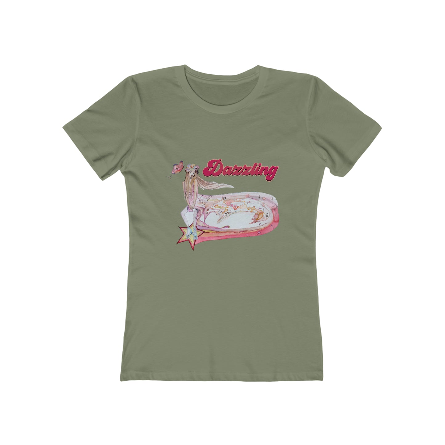 Dazzling Dawling Boyfriend Tee