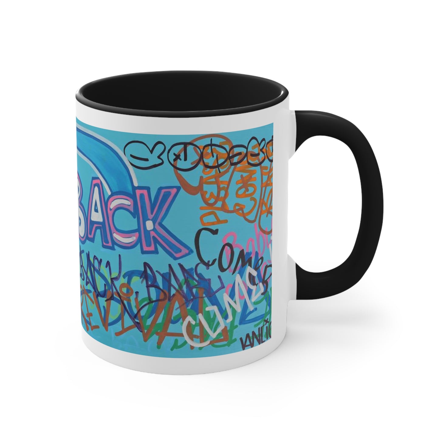 Arte Of The Comeback Accent Coffee Mug