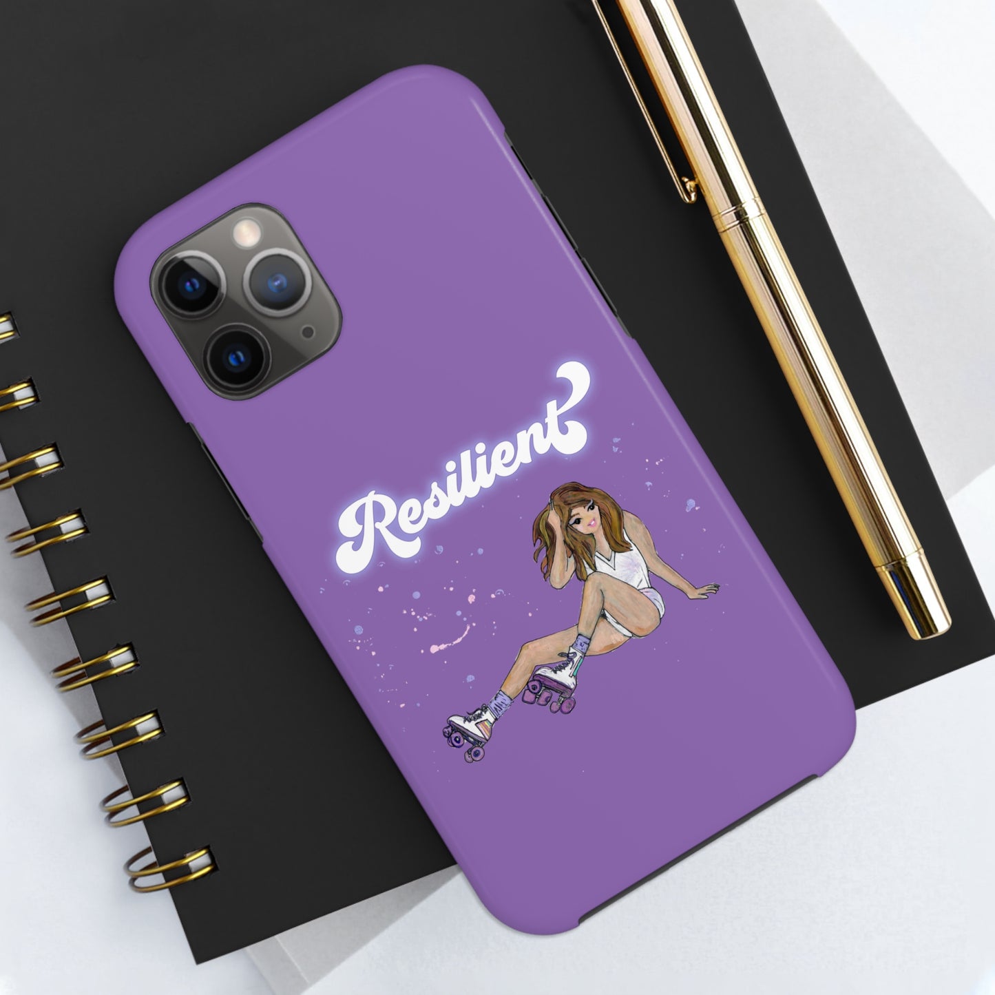 Resilient - Purple Tough Phone Case