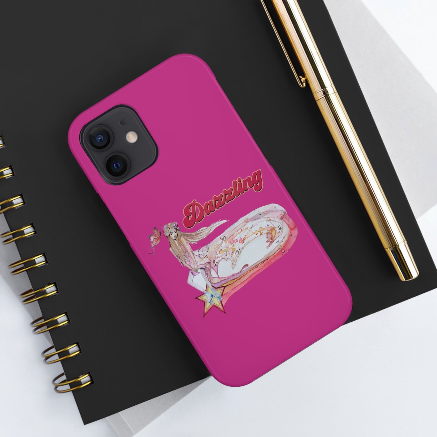 Dazzling - Magenta Tough Phone Case