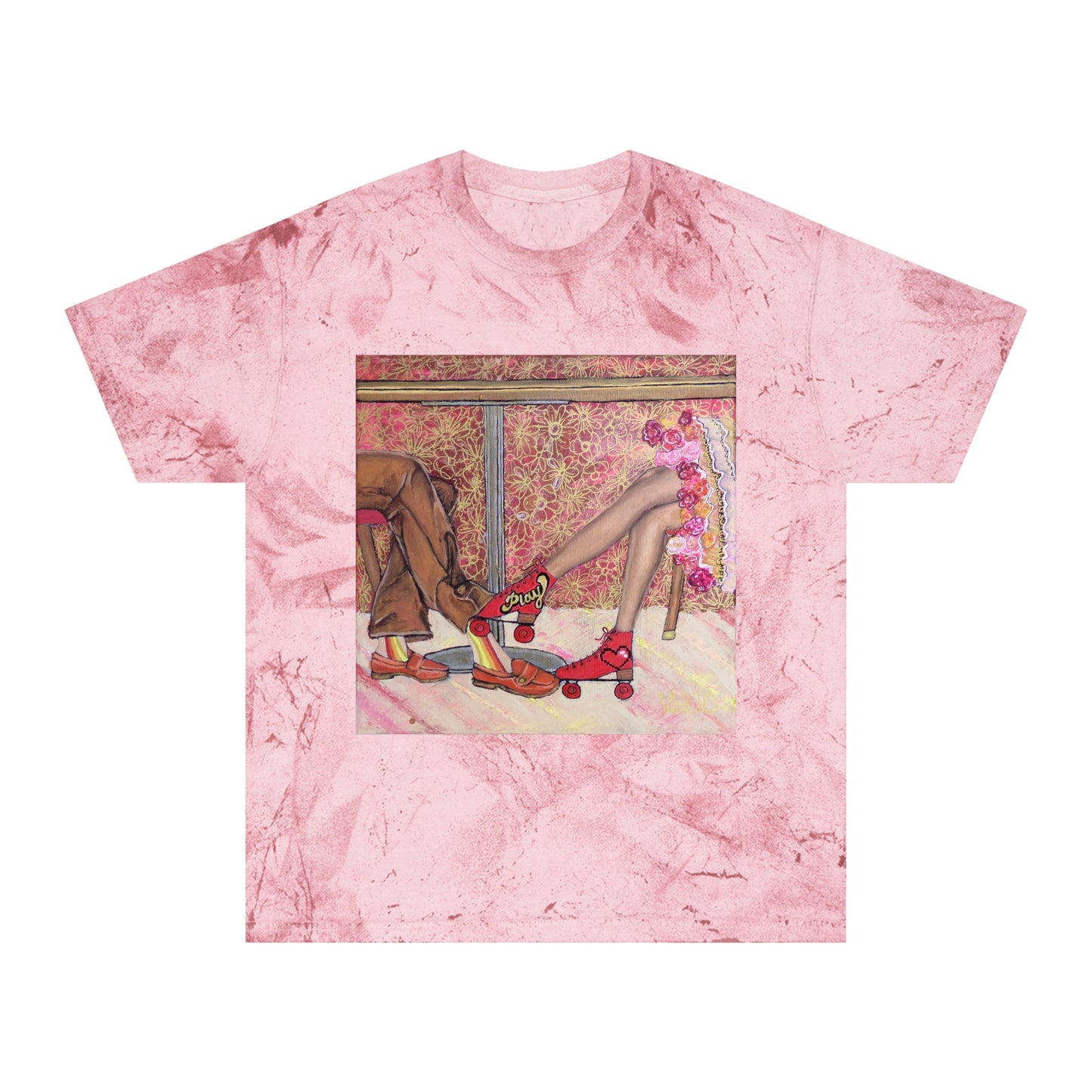 Skate Flirtsies Unisex Color Blast T-Shirt