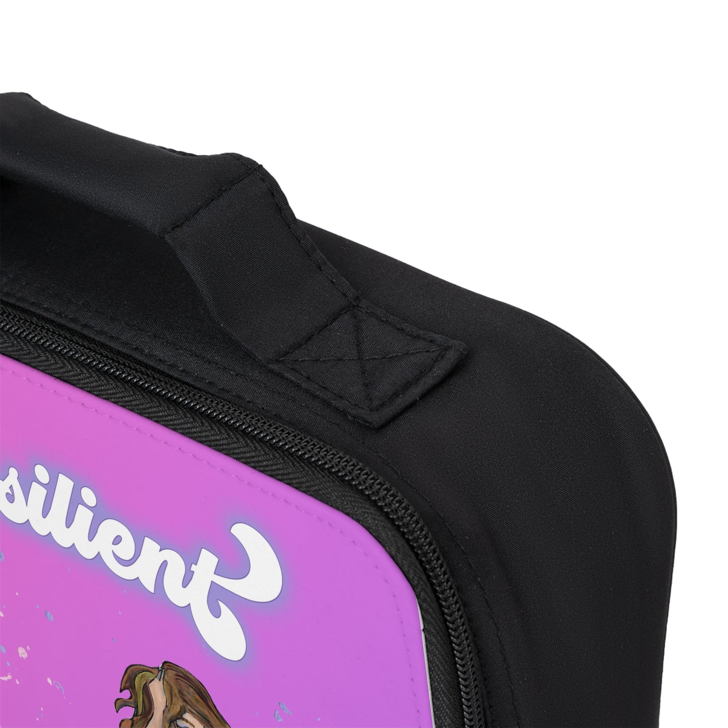 Pink Resilient Roller Dawl Lunch Bag
