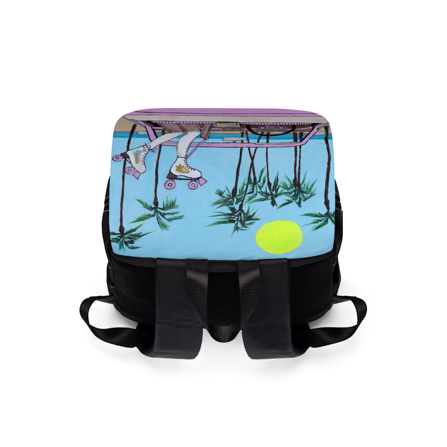 Roller Beach Babe Unisex Backpack