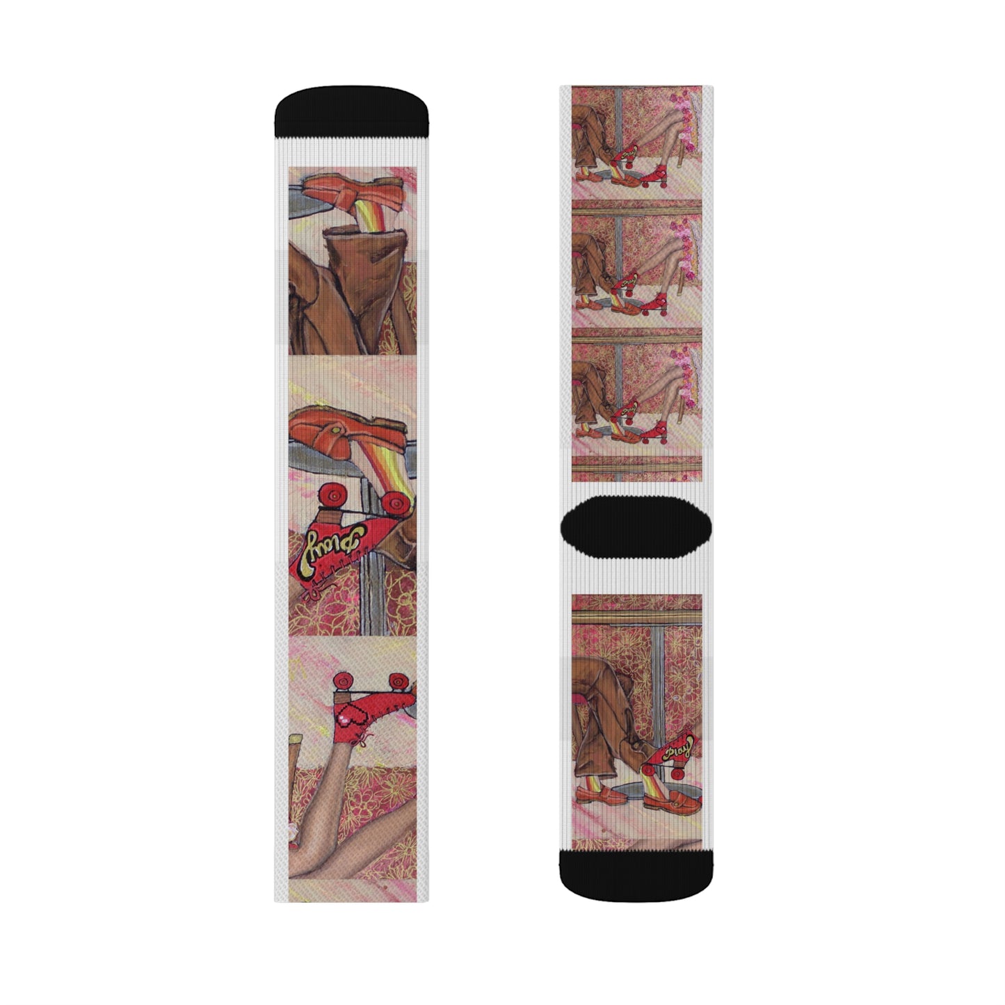 Skate Flirtsies Socks