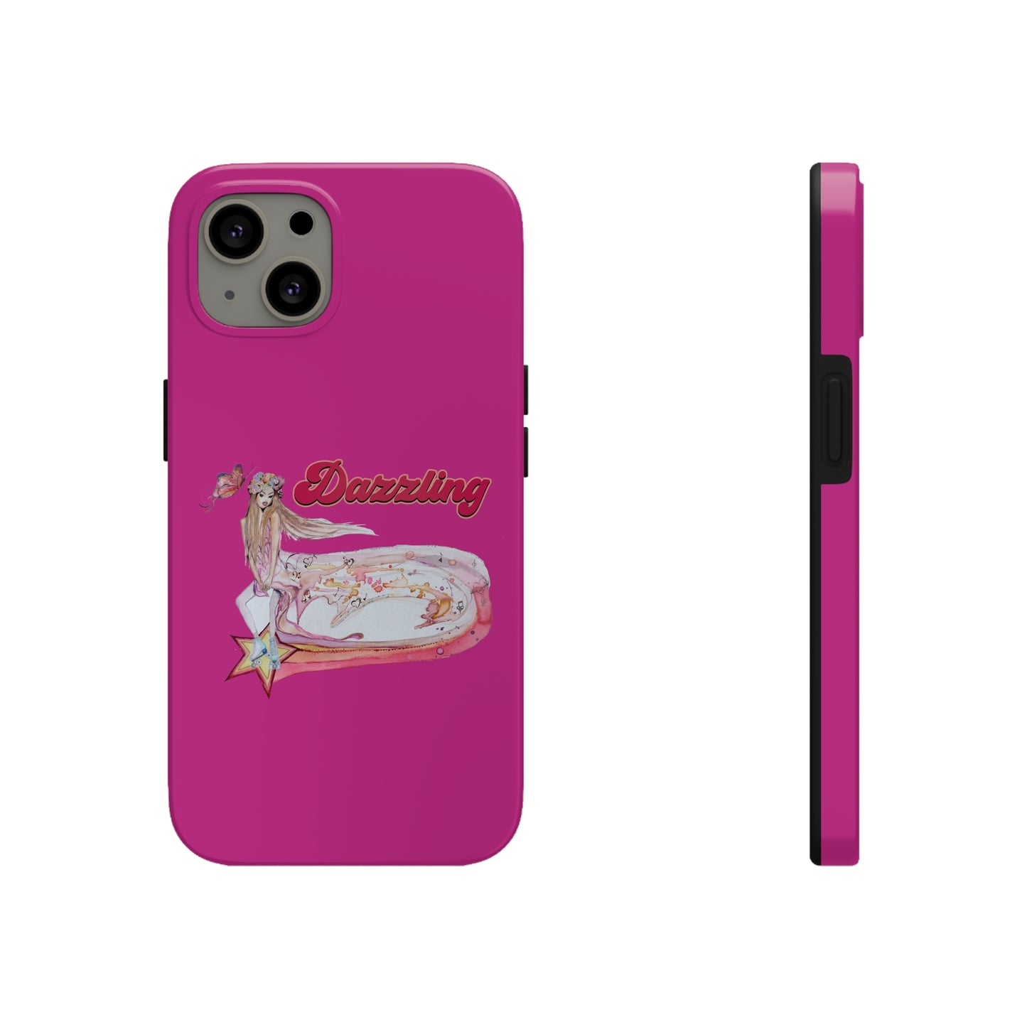 Dazzling - Magenta Tough Phone Case
