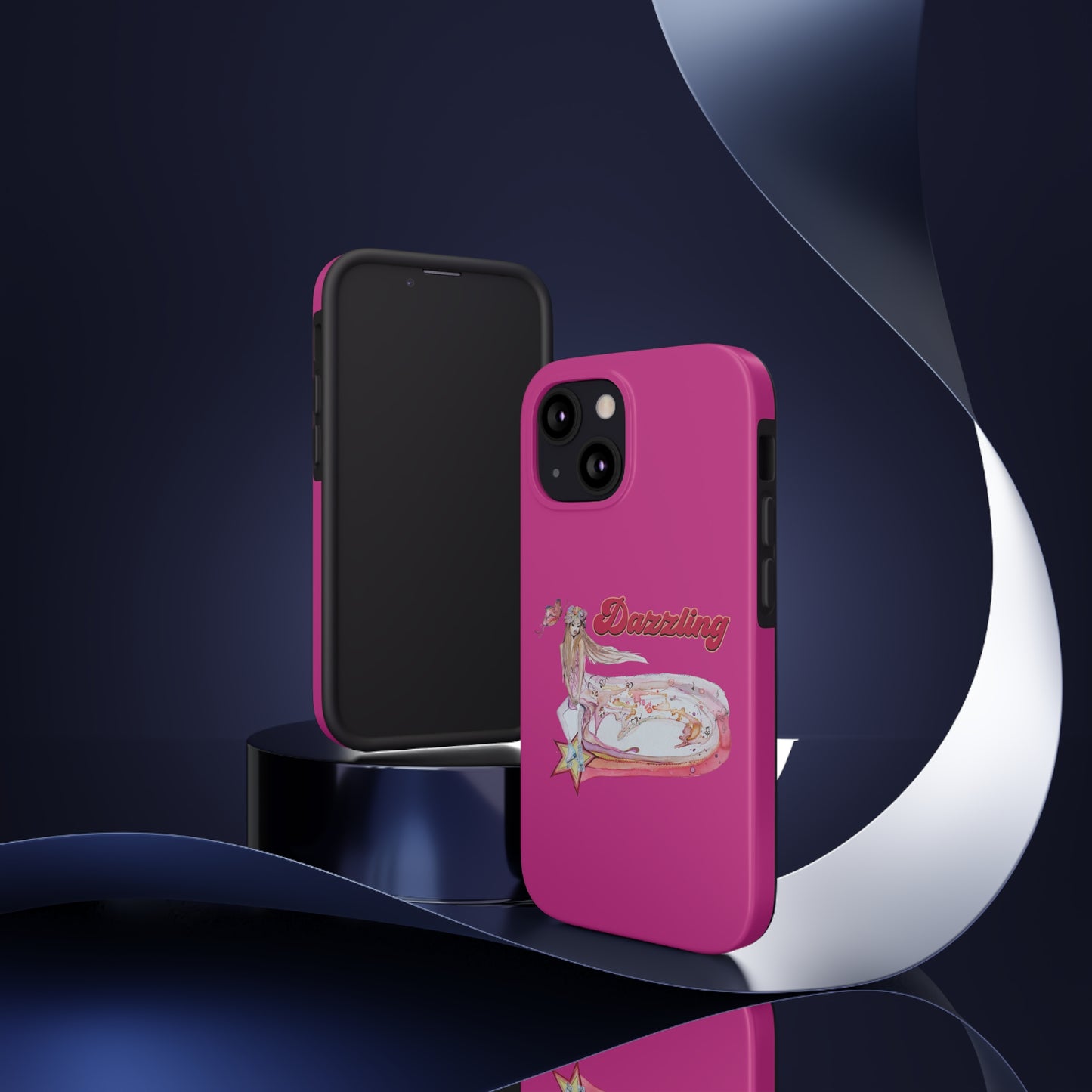 Dazzling - Magenta Tough Phone Case