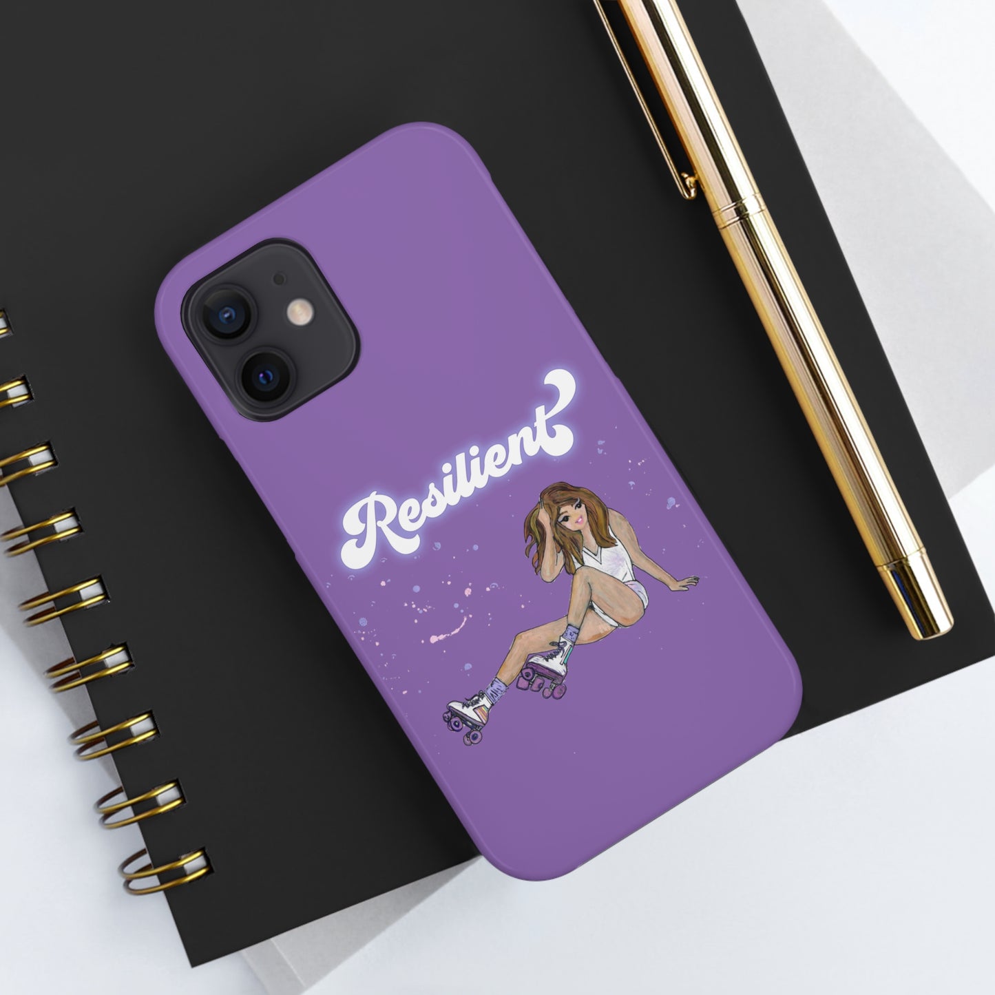 Resilient - Purple Tough Phone Case