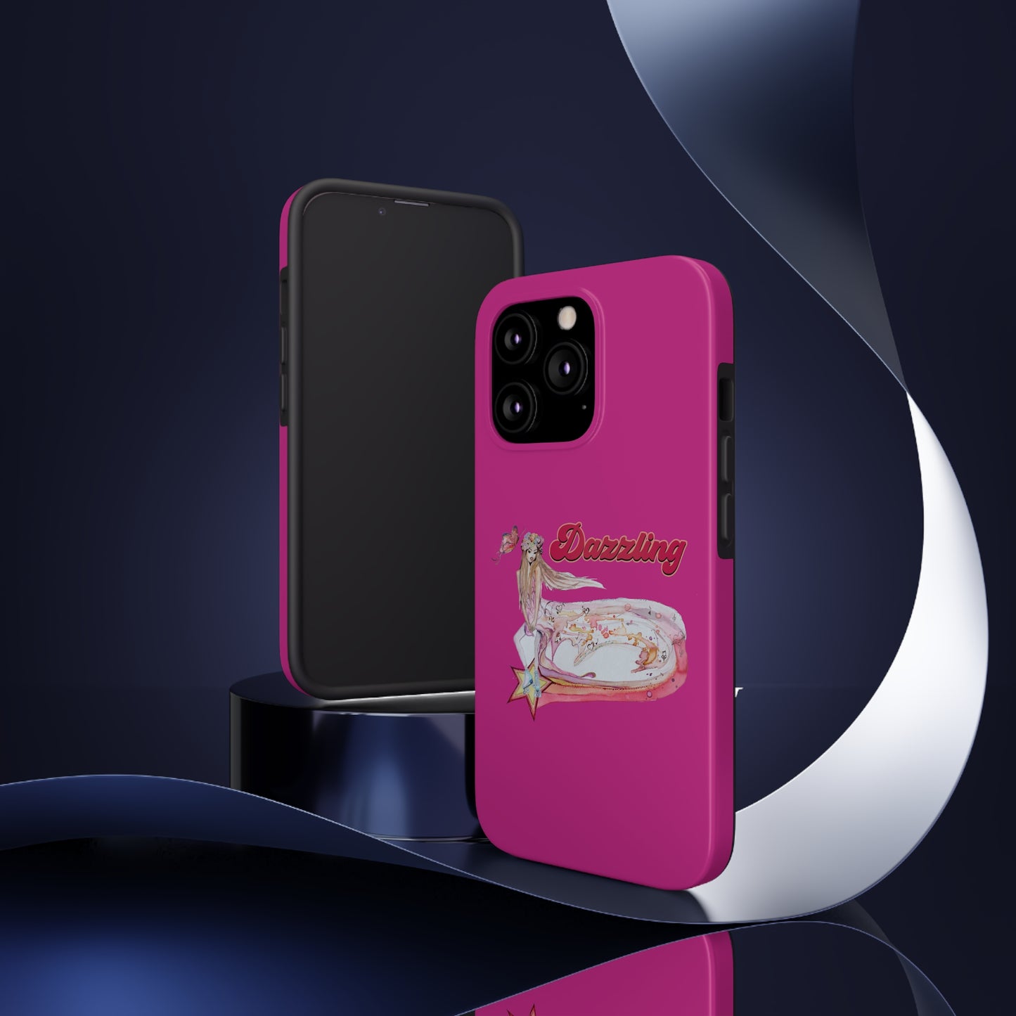Dazzling - Magenta Tough Phone Case