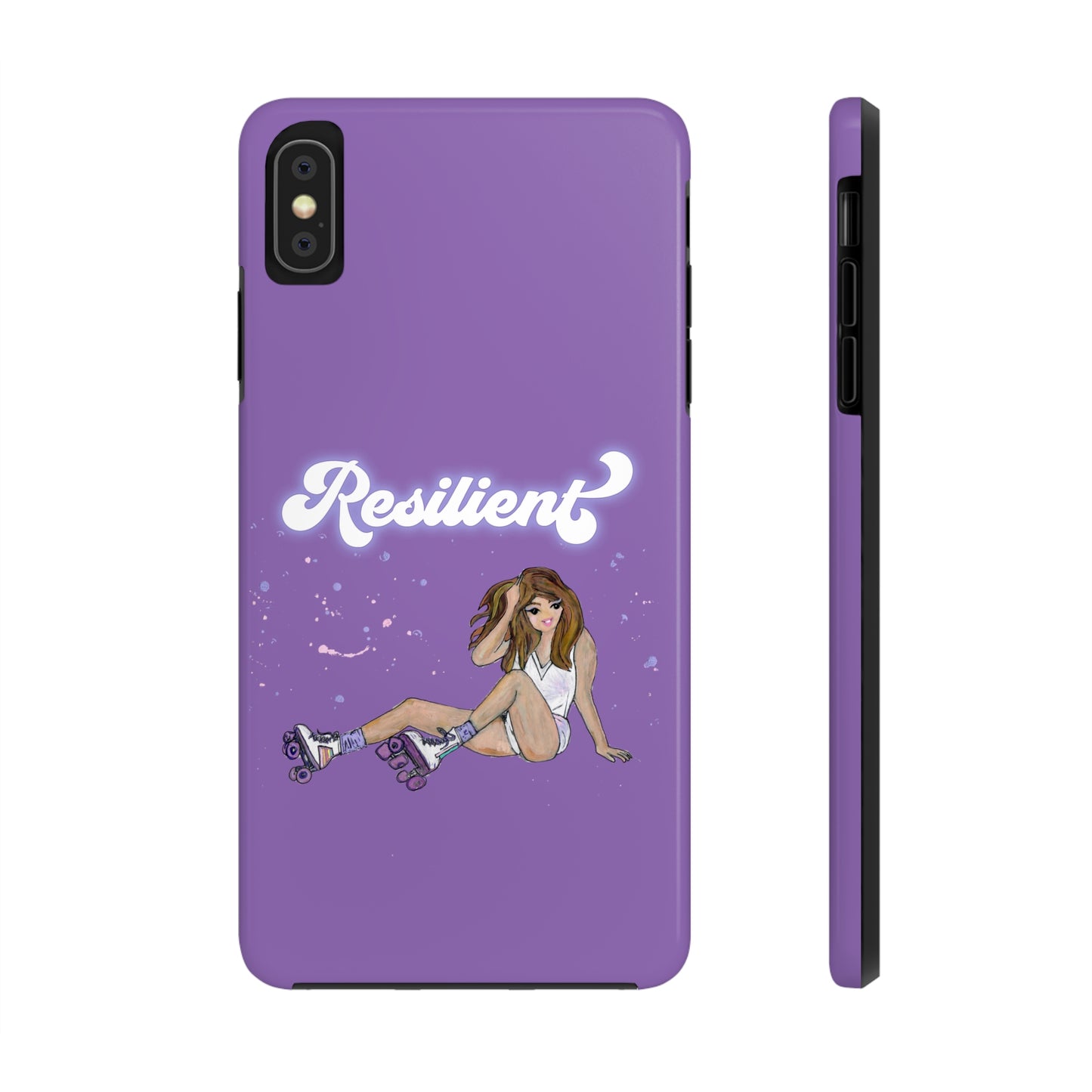 Resilient - Purple Tough Phone Case
