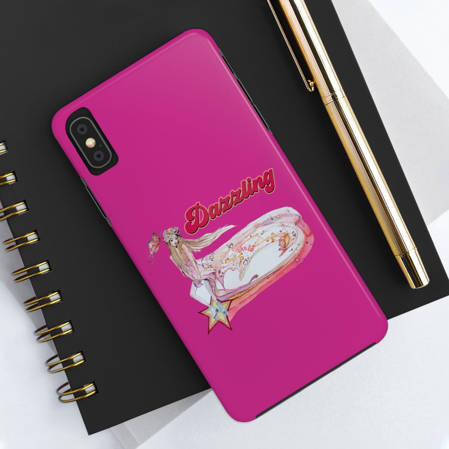 Dazzling - Magenta Tough Phone Case