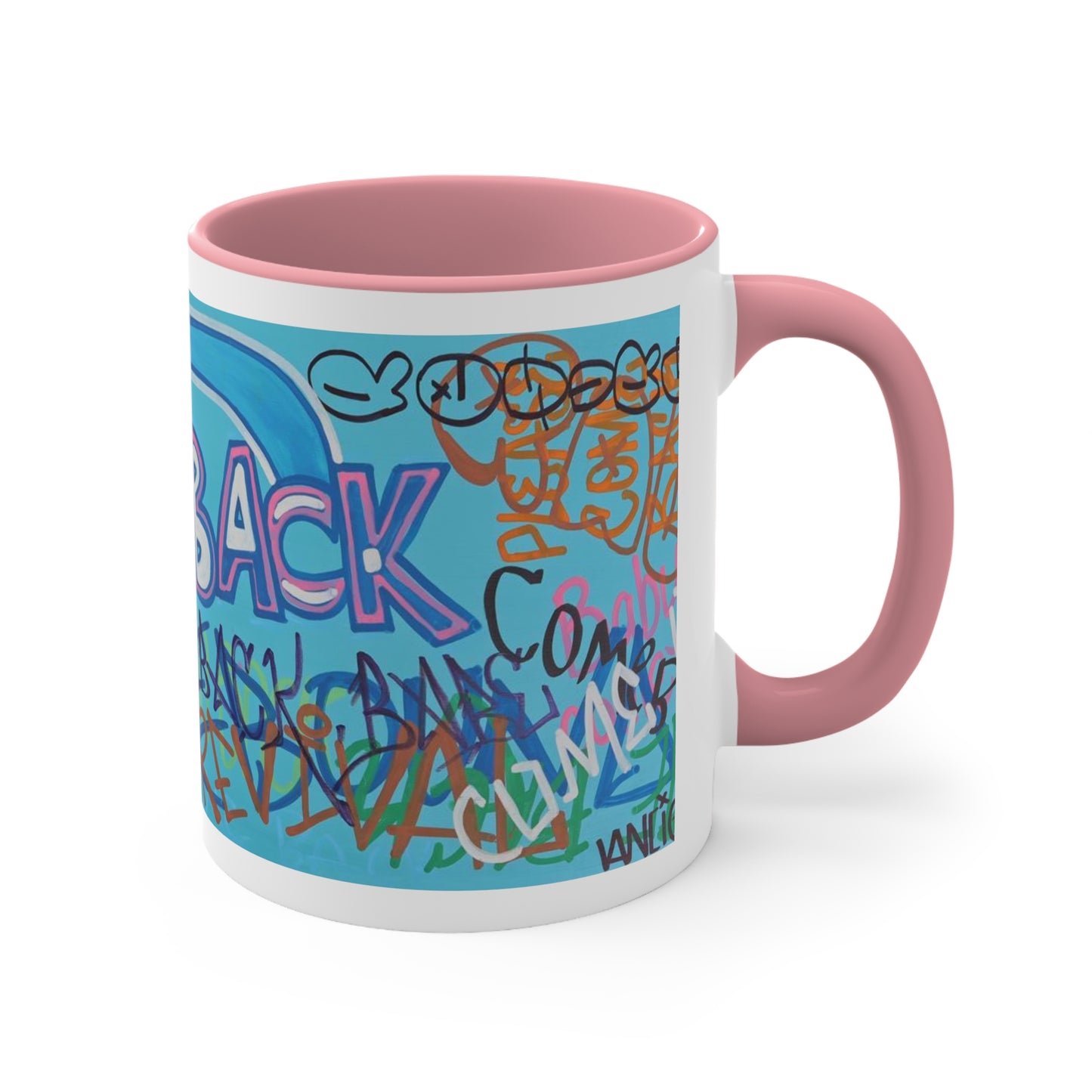 Arte Of The Comeback Accent Coffee Mug