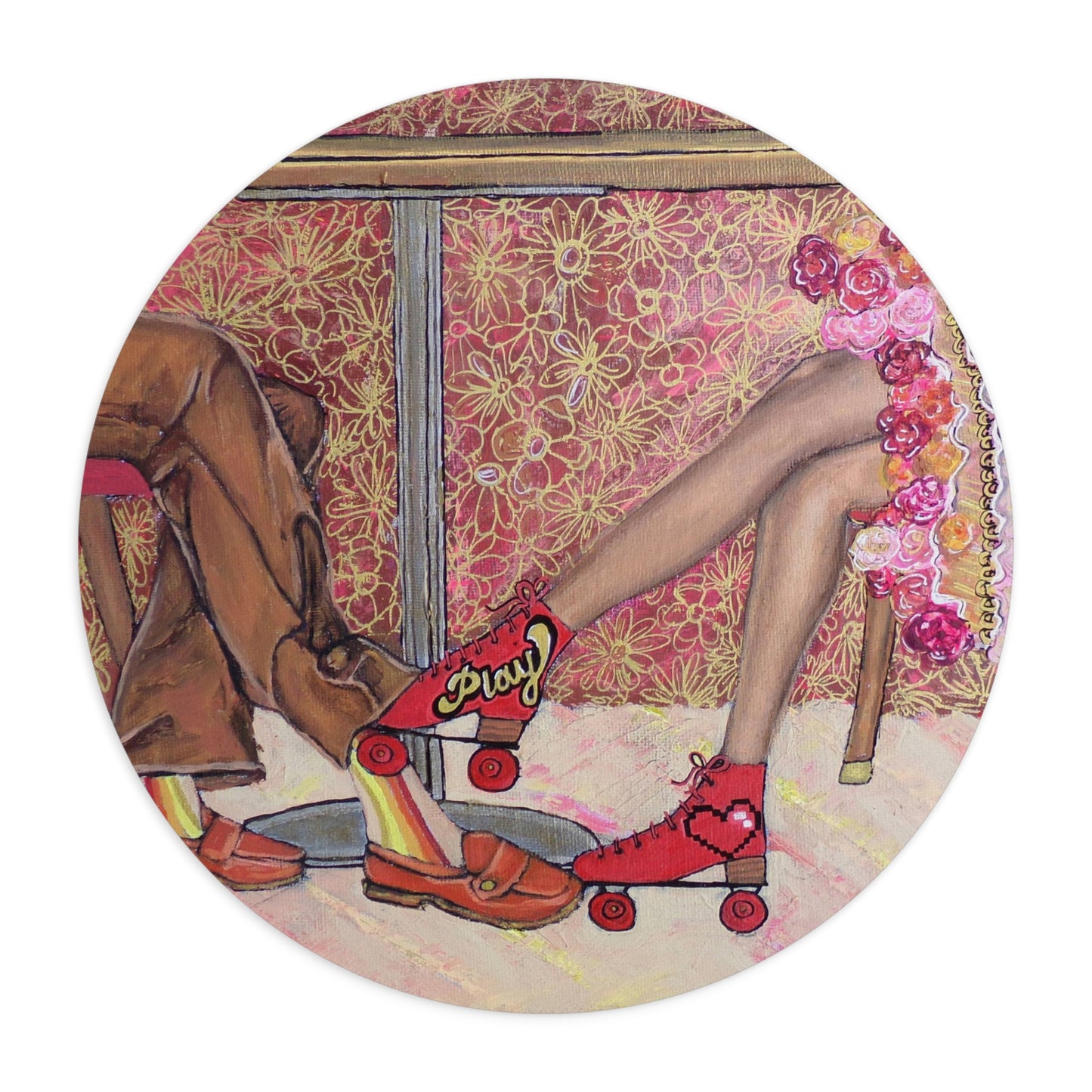 Skate Flirtsies Mouse Pad