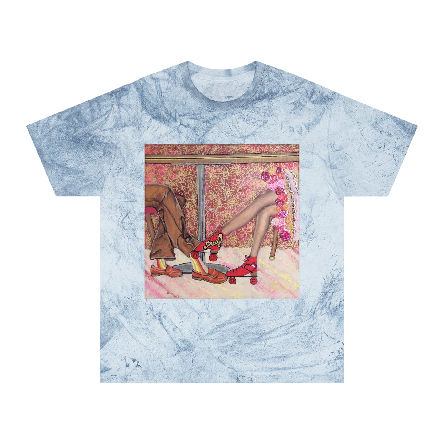 Skate Flirtsies Unisex Color Blast T-Shirt